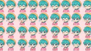 Baby Saja Cute Expressions Wallpaper