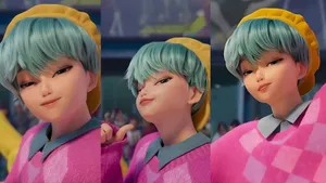 Baby Saja Cute Expressions Wallpaper