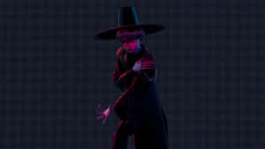 Baby Saja Dark Witch Costume Wallpaper