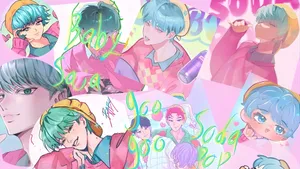 Baby Saja Fan Art Wallpaper