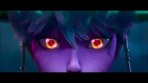 Baby Saja Intense Gaze Wallpaper