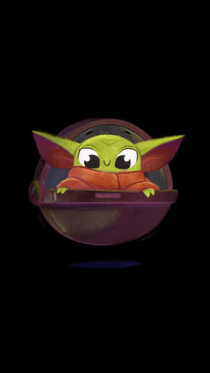 Baby Yoda Looks Like He's Ready For An Adventure! Wallpaper