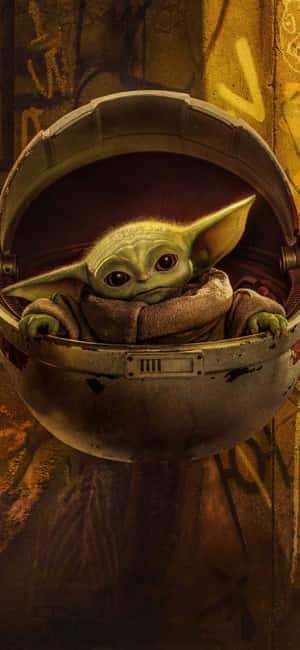 Baby Yoda Tilting Head Iphone Wallpaper