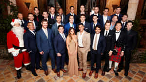 Bachelorette Contestants Holiday Season Wallpaper