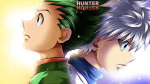 Back To Back Gon And Killua 4k Wallpaper