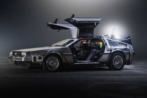 Back To The Future Delorean Time Machine Wallpaper