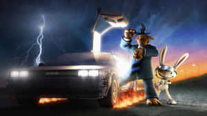 Back To The Future_ Sam And Max_ Crossover Wallpaper