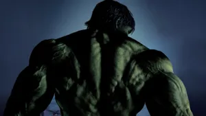Back-view Of The Incredible Hulk Wallpaper