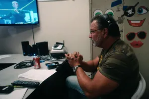 Backstage Wrestling Event Production Wallpaper