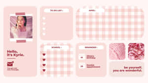 Backto School Aesthetic Planner Layout Wallpaper