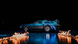 Backtothe Future De Lorean Time Machine Wallpaper