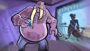 Bad Fella In Sly Cooper Game Wallpaper