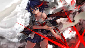 Badass Anime Ryuko Matoi Wallpaper