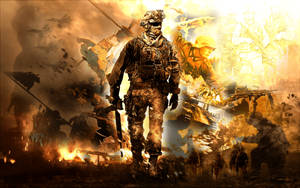 Badass Army Soldier Wallpaper