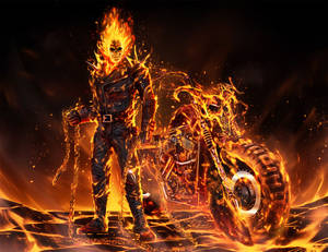 Badass Ghost Rider Wallpaper