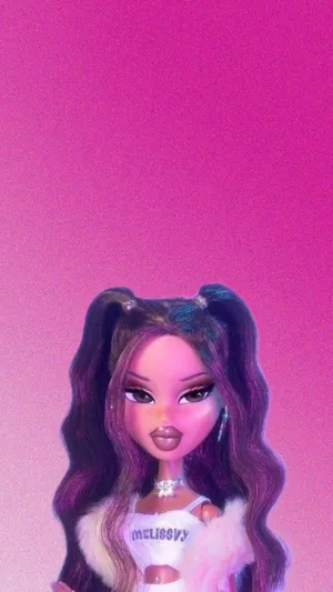 Baddie Barbie Aesthetic Doll Wallpaper