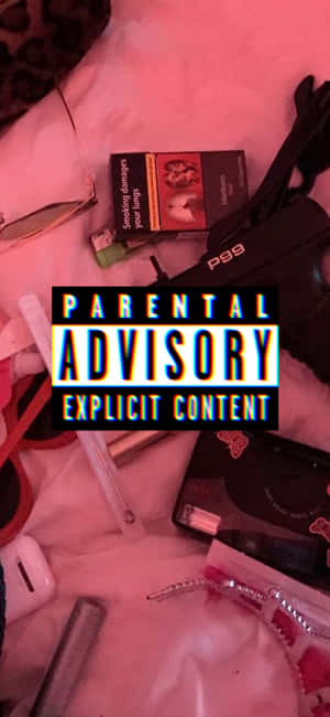 Baddie Explicit Advisory Iphone Wallpaper