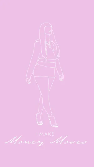 Baddie Money Moves Aesthetic Wallpaper