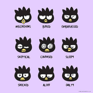 Badtz Maru Sanrio Character Moods Wallpaper