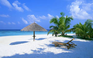 Bahamas Peaceful Beach Wallpaper