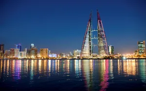 Bahrain Night Ocean Wallpaper