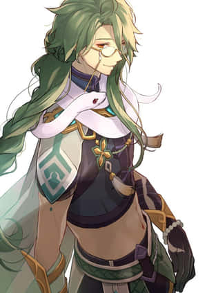 Baizhu Genshin Impact Character Art Wallpaper