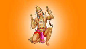 Bajrang Dal's Hanuman Dancing Hd Wallpaper