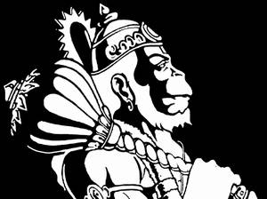 Bajrang Dal's Lord Hanuman In Black Hd Wallpaper