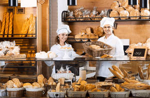 Bakers In Bakery Wallpaper