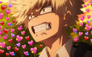 Bakugou Aesthetic Desktop Emojis Funny Face Wallpaper