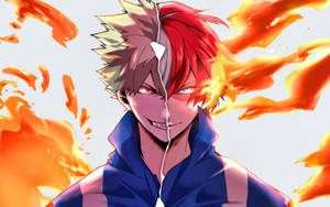 Bakugou And Todoroki Wallpaper