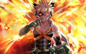 Bakugou Blazing Eyes Wallpaper