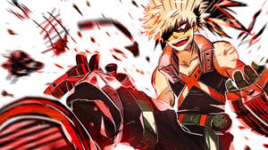 Bakugou Destructive Stamp Wallpaper