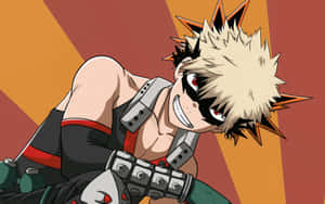 Bakugou Dynamic Pose Wallpaper