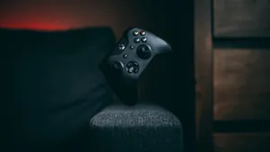 Balanced Xbox Gaming Controller Wallpaper