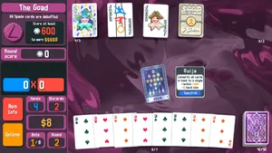 Balatro Card Game Interface Wallpaper