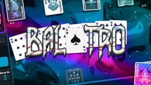 Balatro Card Game Logo Wallpaper