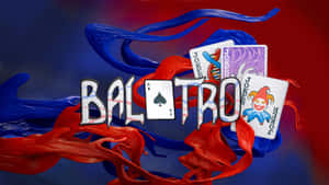 Balatro Card Game Logo Wallpaper