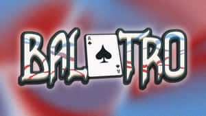 Balatro Card Game Logo Wallpaper