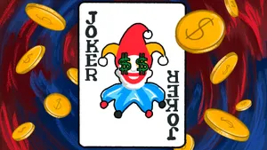 Balatro Joker Card Wallpaper