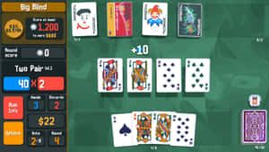 Balatro Poker Game Interface Wallpaper
