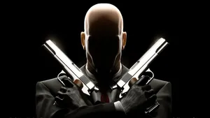 Bald Gangsters With Guns Wallpaper