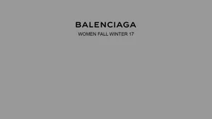 Balenciaga Women Fall Winter 17 Wallpaper