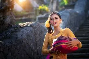 Balinese Thailand Woman Dancer Wallpaper