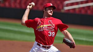 Ball Pitcher Miles Mikolas Wallpaper