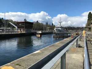 Ballard_ Locks_ Sunny_ Day Wallpaper