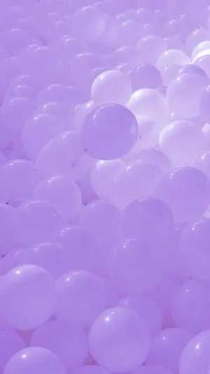 Balloons Pastel Purple Tumblr Wallpaper
