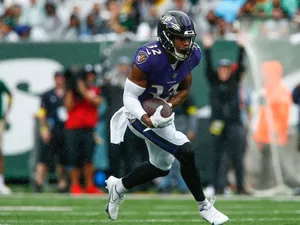 Baltimore Ravens No. 32 Marcus Williams Wallpaper