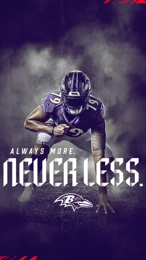 Baltimore Ravens Player Poster Wallpaper