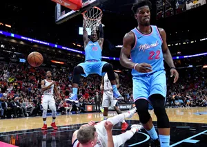 Bam Adebayo Slam Dunk Wallpaper